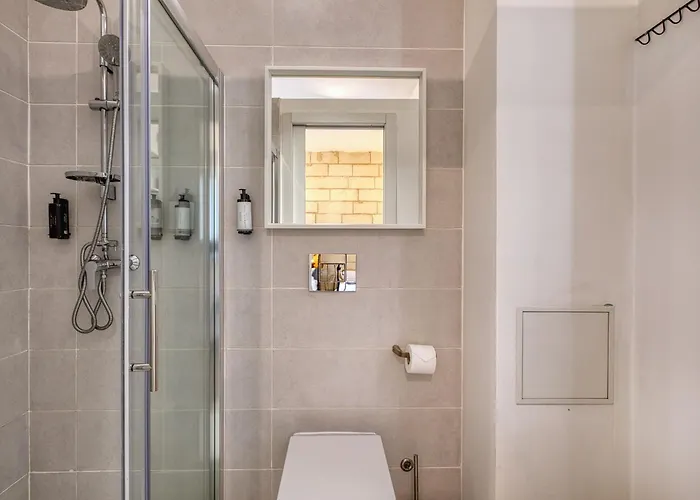 Private In A Traditional With Shared Roof Terrace And Jacuzzi Goblu Cospicua